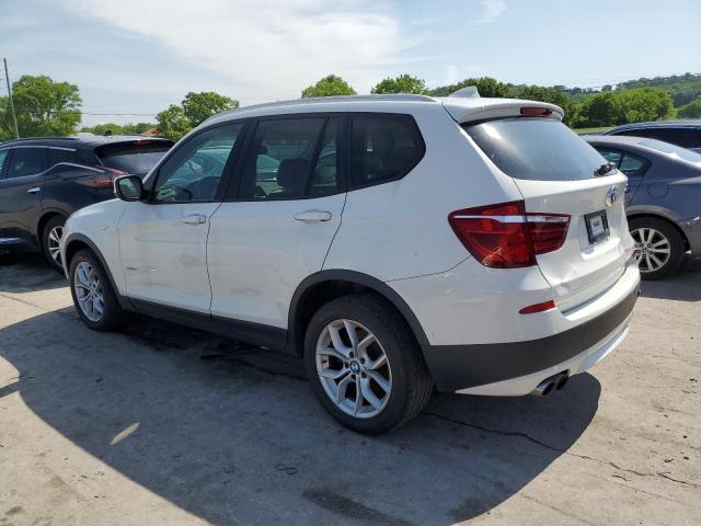 5UXWX7C54BL733402 - 2011 BMW X3 XDRIVE35I WHITE photo 2