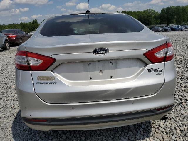 3FA6P0H76ER260715 - 2014 FORD FUSION SE SILVER photo 6