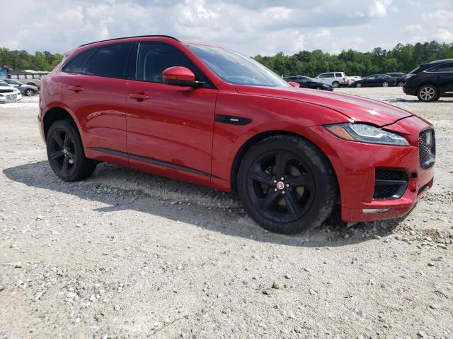 SADCL2FX9KA397987 - 2019 JAGUAR F-PACE R - SPORT RED photo 4