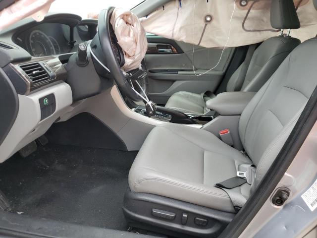 1HGCR2F87GA079331 - 2016 HONDA ACCORD EXL SILVER photo 7