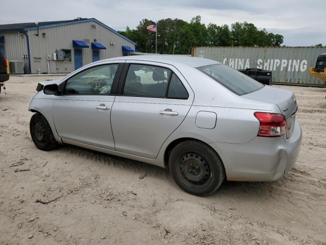 JTDBT923471085344 - 2007 TOYOTA YARIS SILVER photo 2