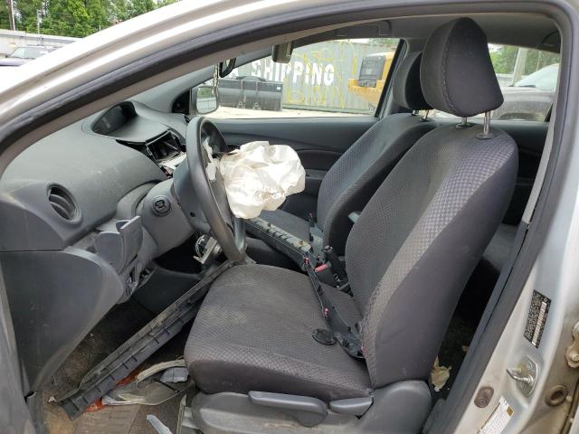 JTDBT923471085344 - 2007 TOYOTA YARIS SILVER photo 7