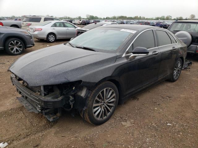 3LN6L5LU1HR608176 - 2017 LINCOLN MKZ HYBRID SELECT BLACK photo 1