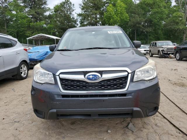 JF2SJAAC7EH479659 - 2014 SUBARU FORESTER 2.5I GRAY photo 5