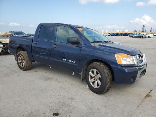 1N6BA0EK7BN326090 - 2011 NISSAN TITAN S BLUE photo 4