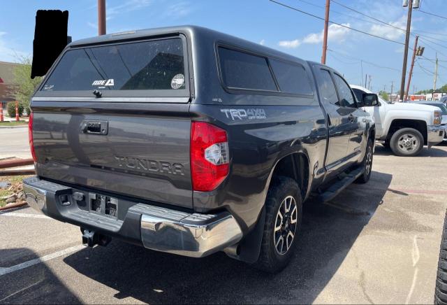 5TFUY5F11KX789132 - 2019 TOYOTA TUNDRA DOUBLE CAB SR/SR5 GRAY photo 4