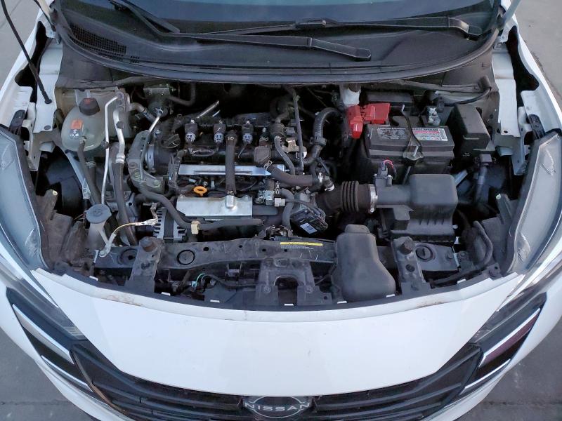 3N1CN8DV0PL821151 - 2023 NISSAN VERSA S WHITE photo 11