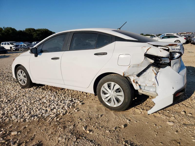 3N1CN8DV0PL821151 - 2023 NISSAN VERSA S WHITE photo 2