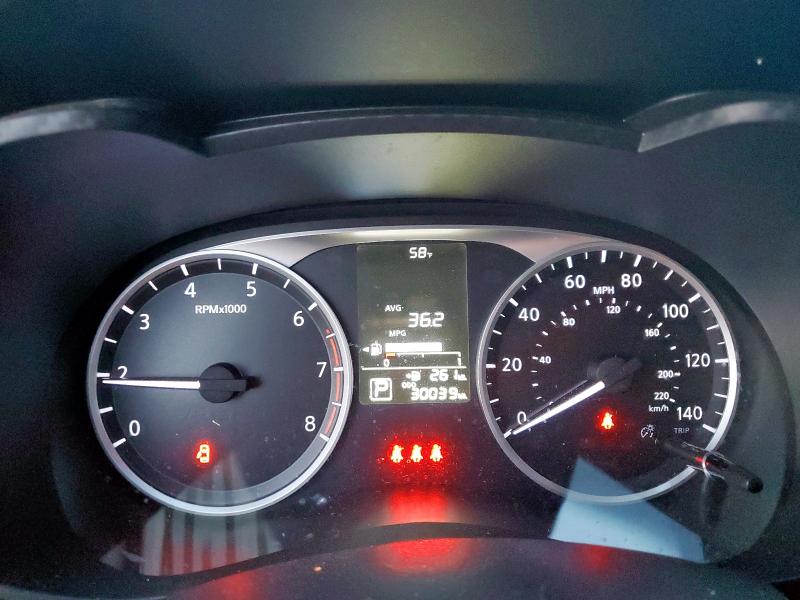 3N1CN8DV0PL821151 - 2023 NISSAN VERSA S WHITE photo 9