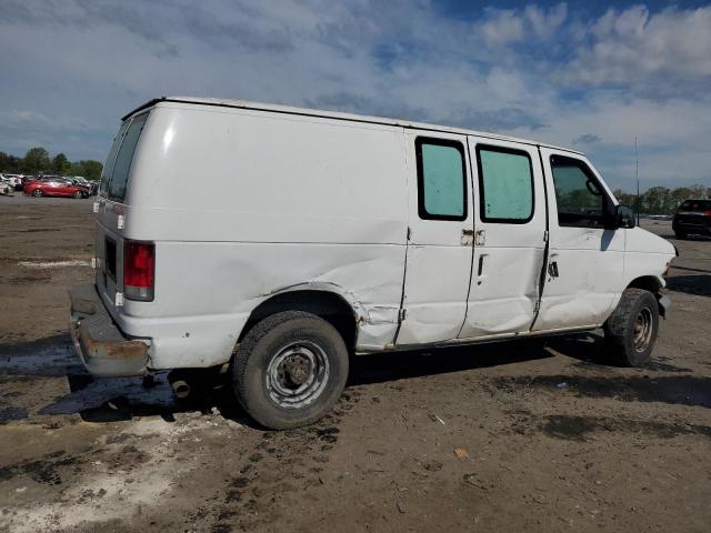 1FTSE34L41HA74749 - 2001 FORD ECONOLINE E350 SUPER DUTY VAN WHITE photo 3