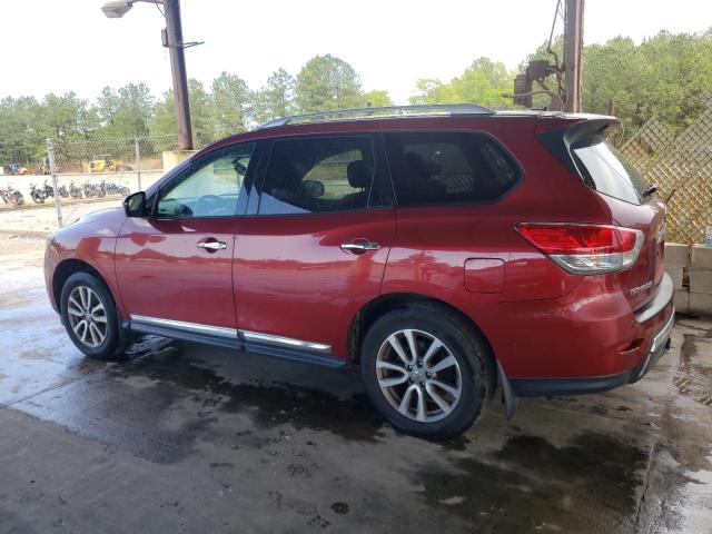 5N1AR2MM1FC626288 - 2015 NISSAN PATHFINDER S 勃艮第红 照片 2