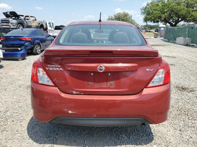 3N1CN7AP6HK471693 - 2017 NISSAN VERSA S RED photo 6