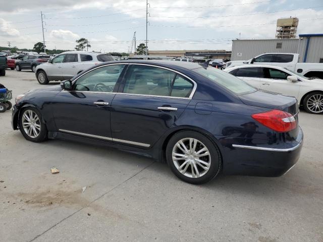 KMHGC4DF5CU170066 - 2012 HYUNDAI GENESIS 4.6L BLUE photo 2