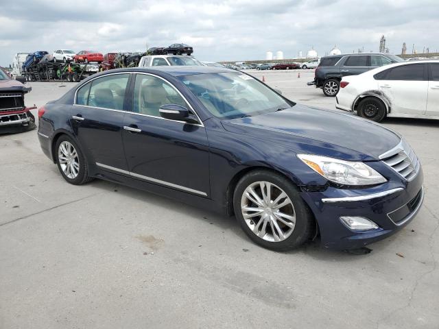 KMHGC4DF5CU170066 - 2012 HYUNDAI GENESIS 4.6L BLUE photo 4