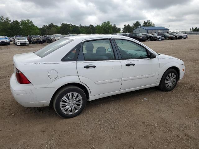 1FAHP34N07W289254 - 2007 FORD FOCUS ZX4 WHITE photo 3