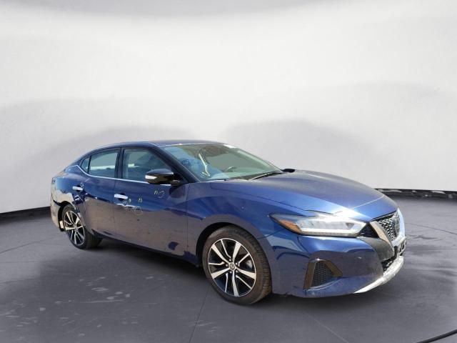 1N4AA6CV8MC512594 - 2021 NISSAN MAXIMA SV BLUE photo 4