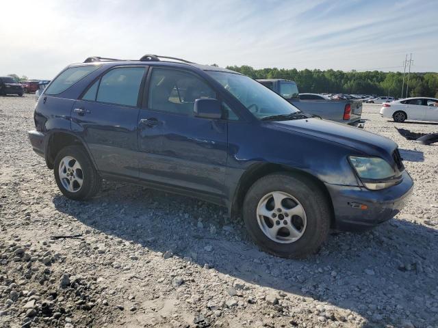 JTJGF10U810113439 - 2001 LEXUS RX 300 BLUE photo 4