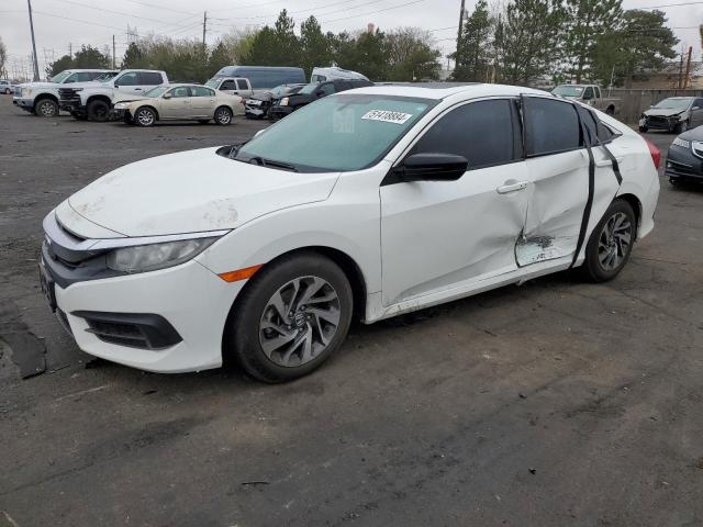 19XFC2F79GE067456 - 2016 HONDA CIVIC EX WHITE photo 1