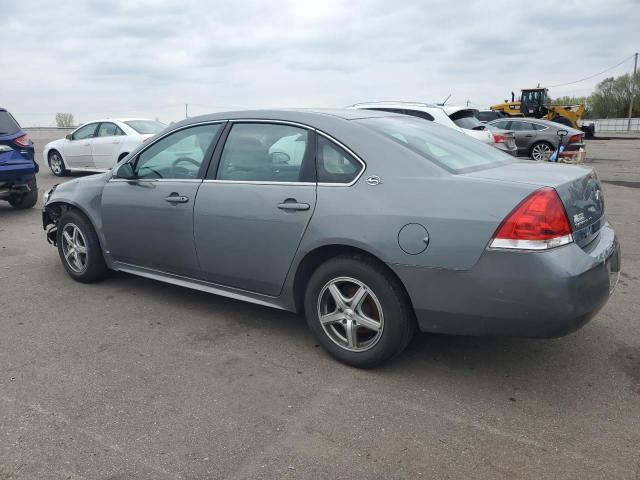 2G1WT57KX91203798 - 2009 CHEVROLET IMPALA 1LT GRAY photo 2