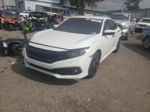 2HGFC2F85MH526783 - 2021 HONDA CIVIC SPORT 白色 照片 2