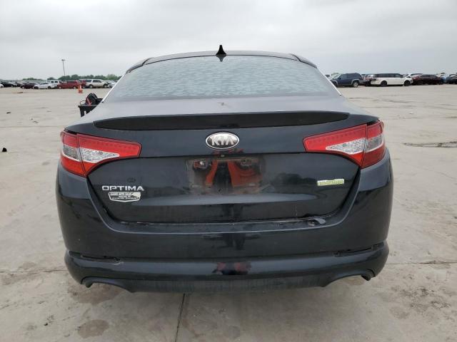 KNAGM4AD0C5031197 - 2012 KIA OPTIMA HYBRID BLACK photo 6