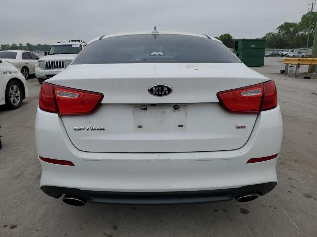 5XXGM4A77EG319262 - 2014 KIA OPTIMA LX WHITE photo 6