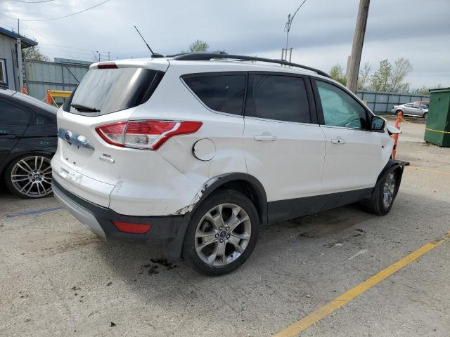 1FMCU0HX7DUD50464 - 2013 FORD ESCAPE SEL WHITE photo 3