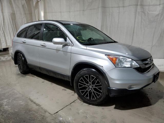 5J6RE4H73AL001042 - 2010 HONDA CR-V EXL SILVER photo 4