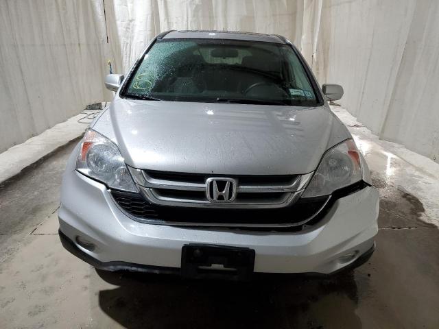 5J6RE4H73AL001042 - 2010 HONDA CR-V EXL SILVER photo 5