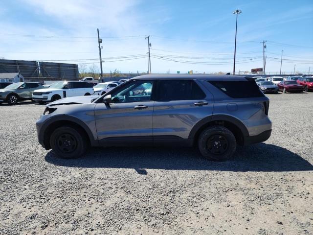 1FM5K8AW8MNA01161 - 2021 FORD EXPLORER POLICE INTERCEPTOR رمادي صورة 14