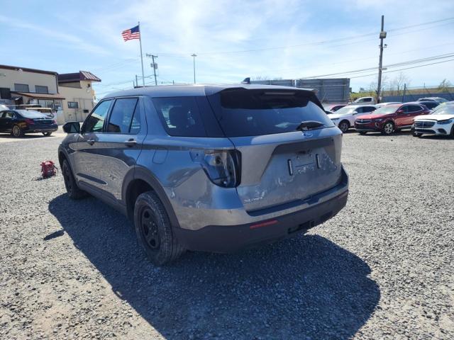 1FM5K8AW8MNA01161 - 2021 FORD EXPLORER POLICE INTERCEPTOR GRAY photo 2