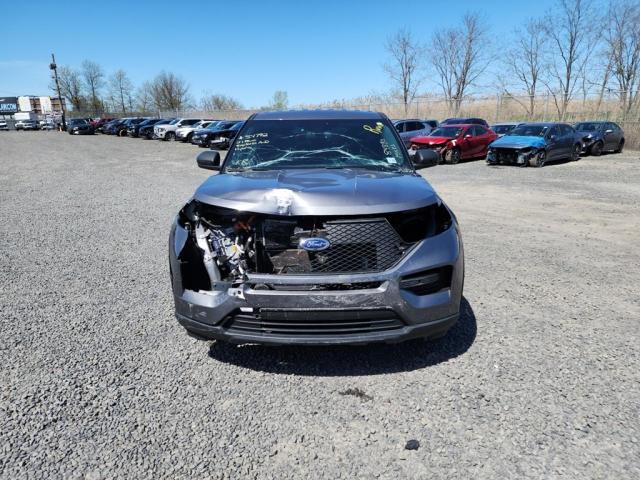 1FM5K8AW8MNA01161 - 2021 FORD EXPLORER POLICE INTERCEPTOR رمادي صورة 5