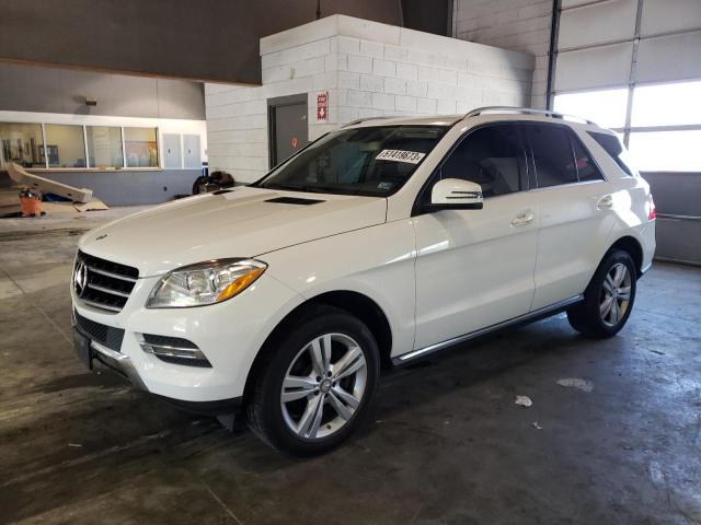 4JGDA5HB7FA541398 - 2015 MERCEDES-BENZ ML 350 4MATIC WHITE photo 1