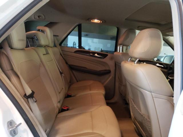 4JGDA5HB7FA541398 - 2015 MERCEDES-BENZ ML 350 4MATIC WHITE photo 11
