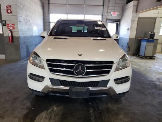 4JGDA5HB7FA541398 - 2015 MERCEDES-BENZ ML 350 4MATIC WHITE photo 5