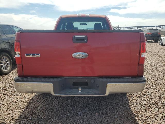 1FTRF12248KE16191 - 2008 FORD F150 RED photo 6