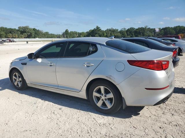 5XXGM4A78EG317701 - 2014 KIA OPTIMA LX SILVER photo 2