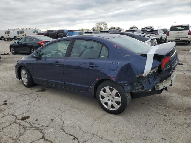 19XFA16509E043399 - 2009 HONDA CIVIC LX BLUE photo 2