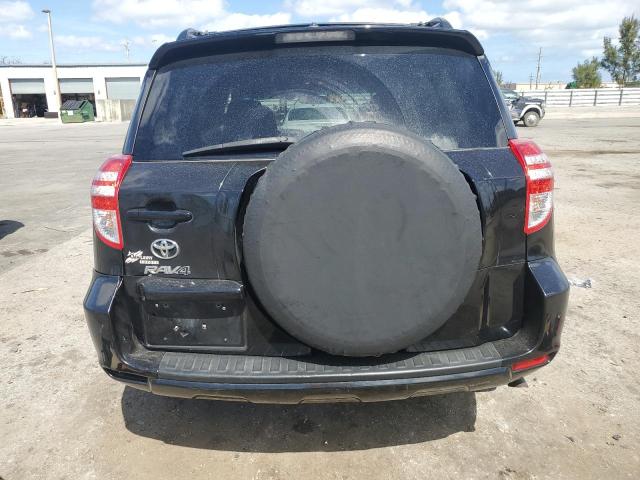 2T3ZF4DV2CW148072 - 2012 TOYOTA RAV4 BLACK photo 6