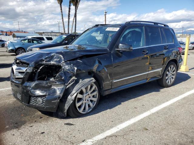 WDCGG8HB5CF746423 - 2012 MERCEDES-BENZ GLK 350 4MATIC BLACK photo 1