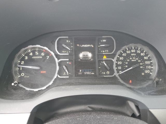 5TFRY5F12LX267990 - 2020 TOYOTA TUNDRA DOUBLE CAB SR/SR5 BLUE photo 9