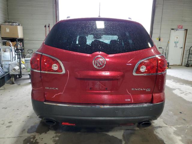 5GAKVDED0CJ115548 - 2012 BUICK ENCLAVE RED photo 6