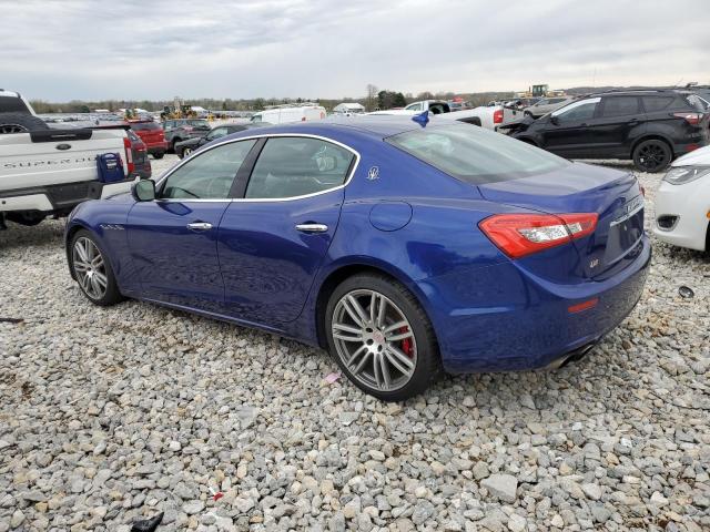 ZAM57RTA7F1139129 - 2015 MASERATI GHIBLI S BLUE photo 2