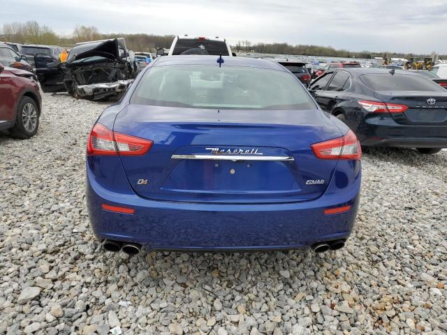 ZAM57RTA7F1139129 - 2015 MASERATI GHIBLI S BLUE photo 6