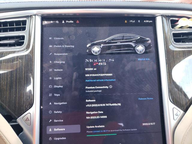 5YJSA1CP2DFP05961 - 2013 TESLA MODEL S Qara foto 9