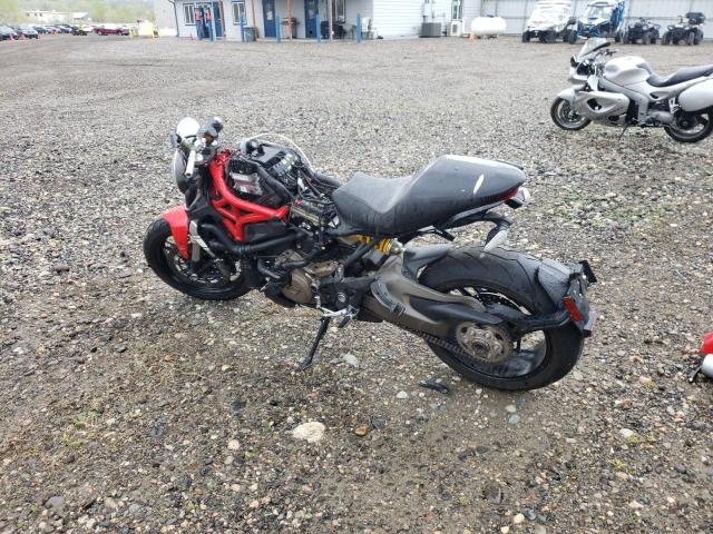 ZDM1RBSVXEB002739 - 2014 DUCATI MONSTER 1200 RED photo 3