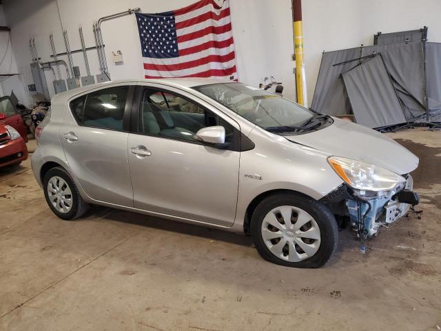 JTDKDTB34D1538965 - 2013 TOYOTA PRIUS C SILVER photo 4