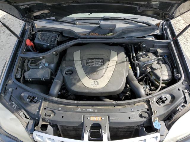 4JGBB8GB2AA618792 - 2010 MERCEDES-BENZ ML 350 4MATIC CHARCOAL photo 12