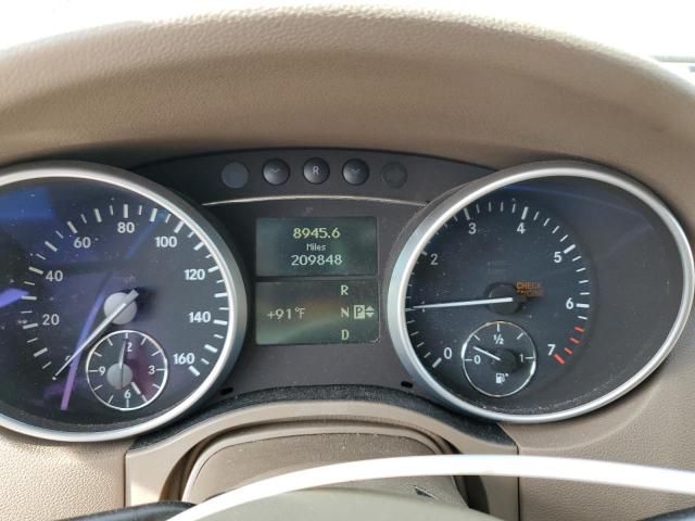 4JGBB8GB2AA618792 - 2010 MERCEDES-BENZ ML 350 4MATIC CHARCOAL photo 9