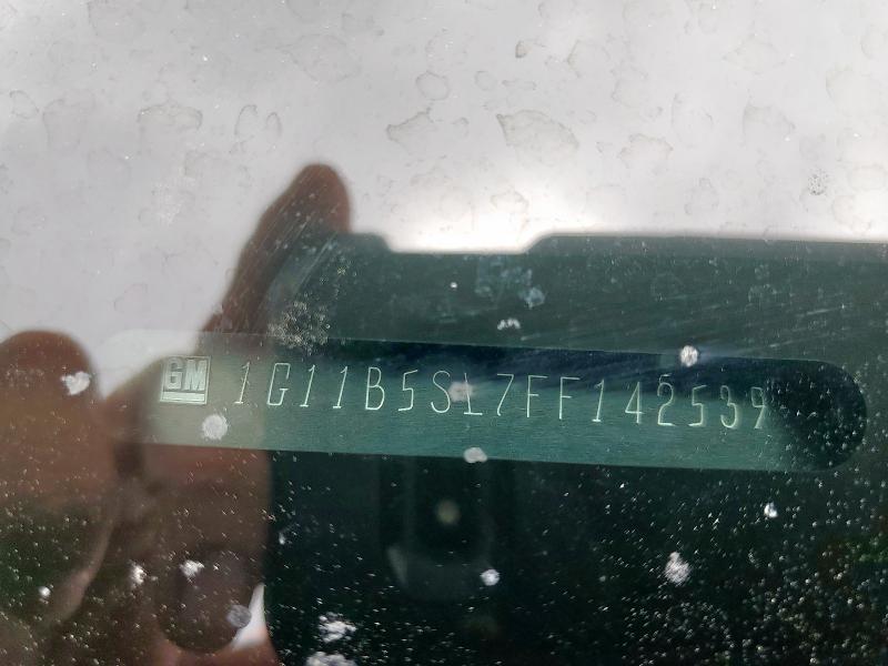 1G11B5SL7FF142539 - 2015 CHEVROLET MALIBU LS SILVER photo 12